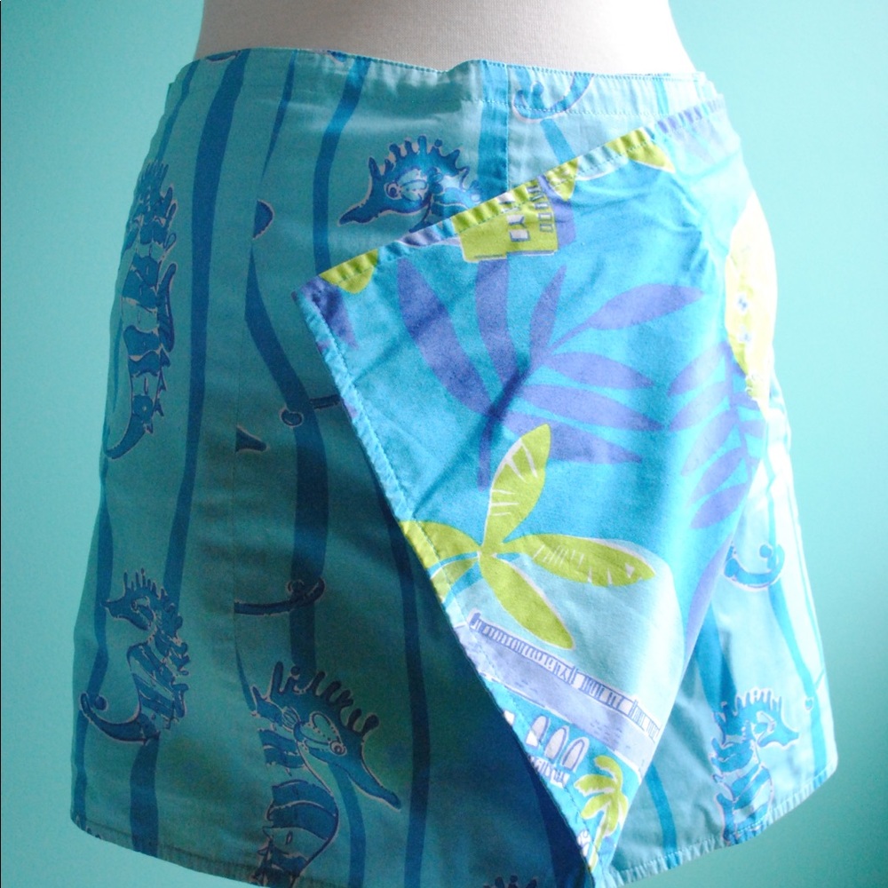 🐸 Lilly Pulitzer REVERSIBLE Skirt!